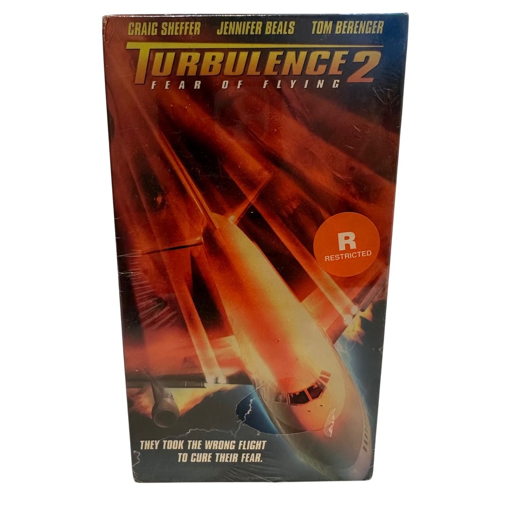Trimark Turbulence 2 Fear of Flying VHS Action Movie Zip